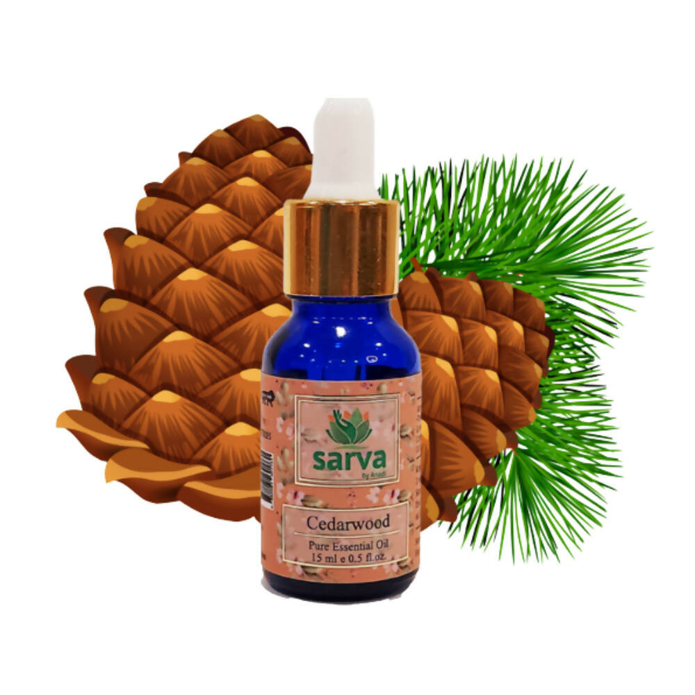 Sarva by Anadi Cedarwood Pure Essential Oil - Mytrendzcart