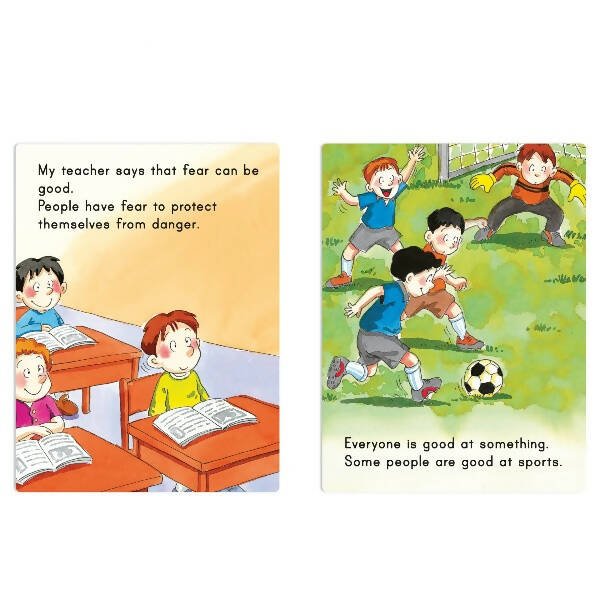 Jolly Scholars Emotional Well Being Hardbound 8 in 1 Stories Book For Kids Ages 3 - 6 Years| Learn Beauty, Anger, Sadness, Love Family & Friends etc. - Mytrendzcart