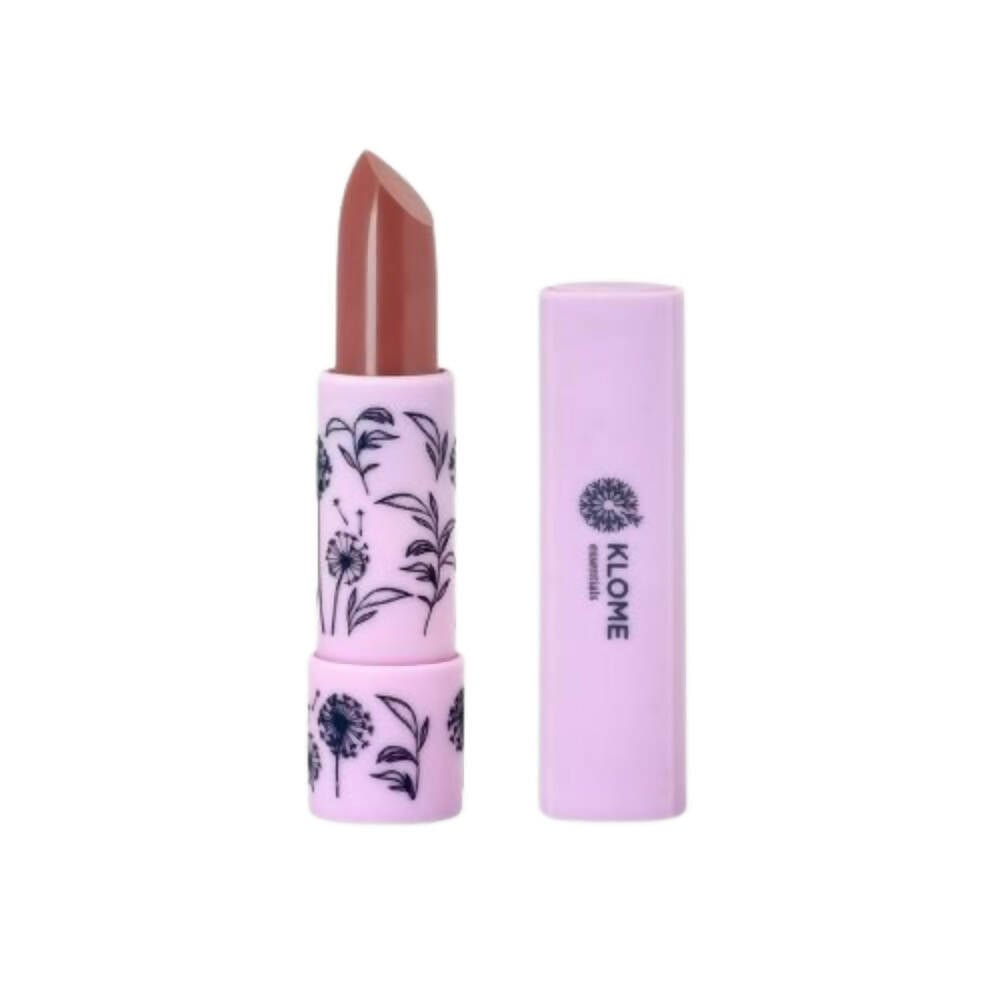 Klome Essentials Vegan Matte Lipstick - Cinnamon Pale Brown - Mytrendzcart