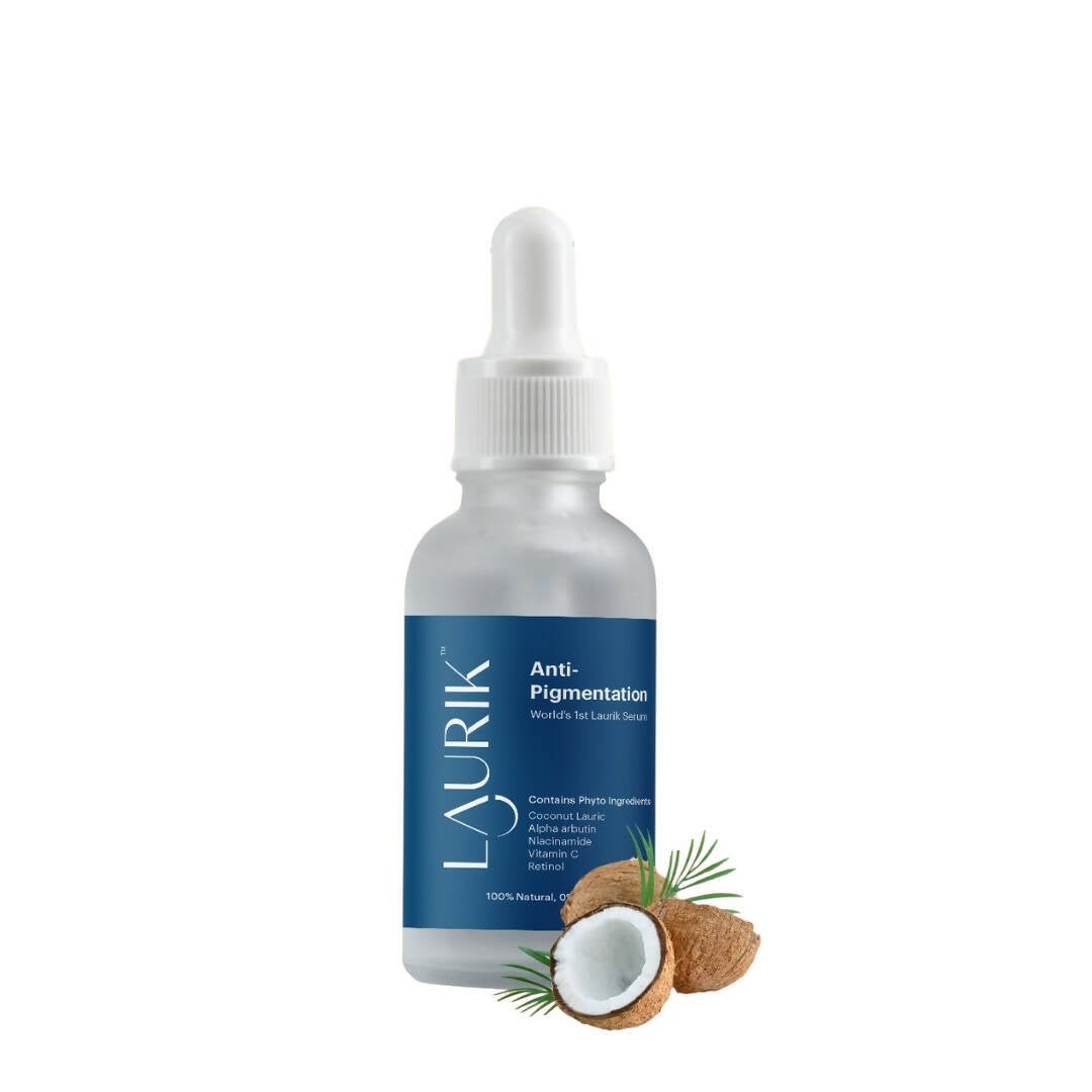 Laurik Anti Pigmentation & Lightening Serum For Men & Women with Alpha Arbutin, Retinol, Niacinamide & Vit - C for Dark Patches & Spots - Mytrendzcart