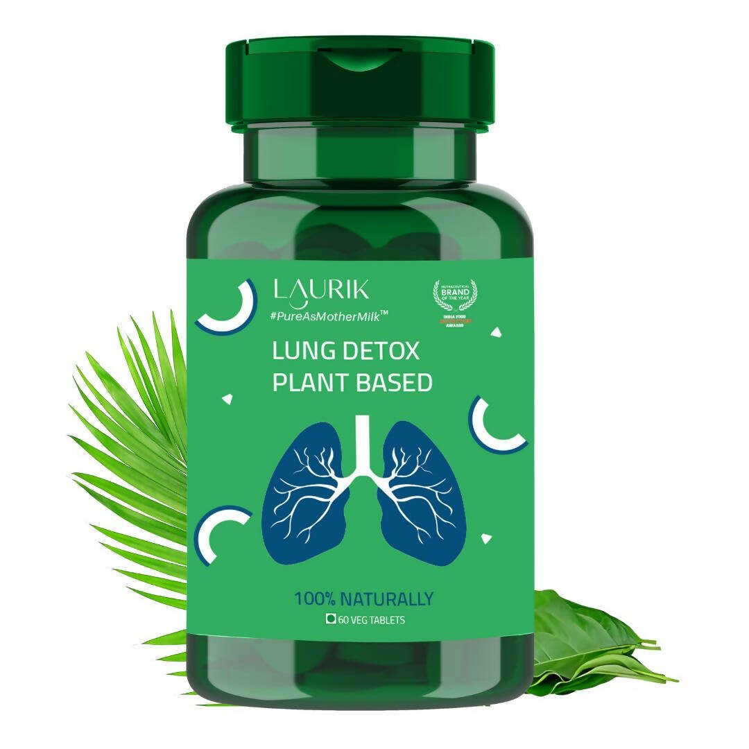 Laurik Lung Detox Tablets For Lung Cleansing And Detoxification - Mytrendzcart