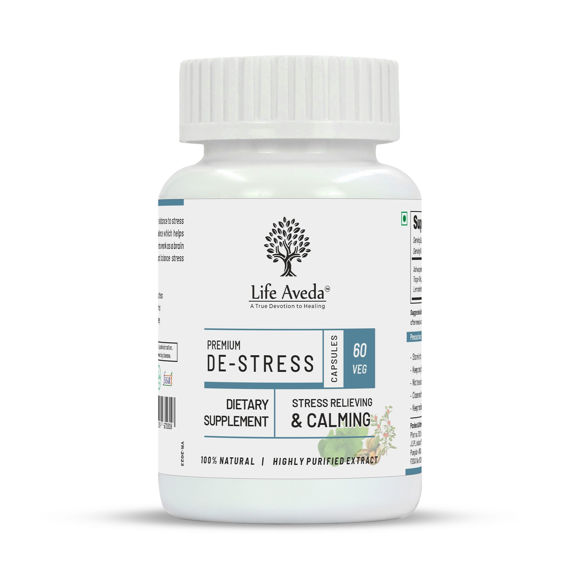 Life Aveda Premium De - Stress Capsules - Mytrendzcart