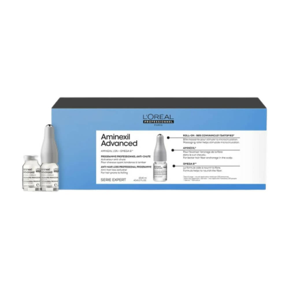 L'Oreal Paris Professionnel Scalp Advanced Anti - Hair Loss Activator Programme & Aminexil Advanced & With Omega 6 - Mytrendzcart