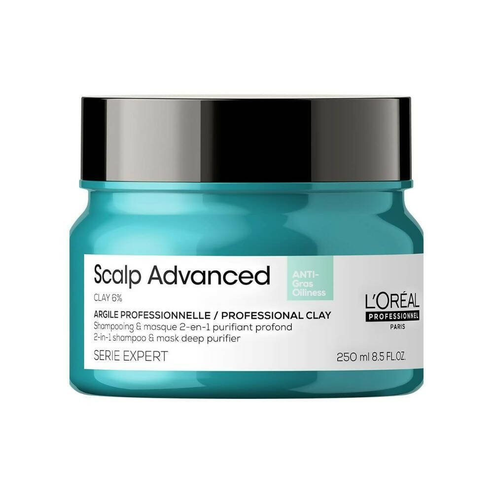 L'Oreal Paris Professionnel Scalp Advanced Anti - Oiliness 2 - In - 1 Deep Purifier Clay With 3% AHA - Mytrendzcart