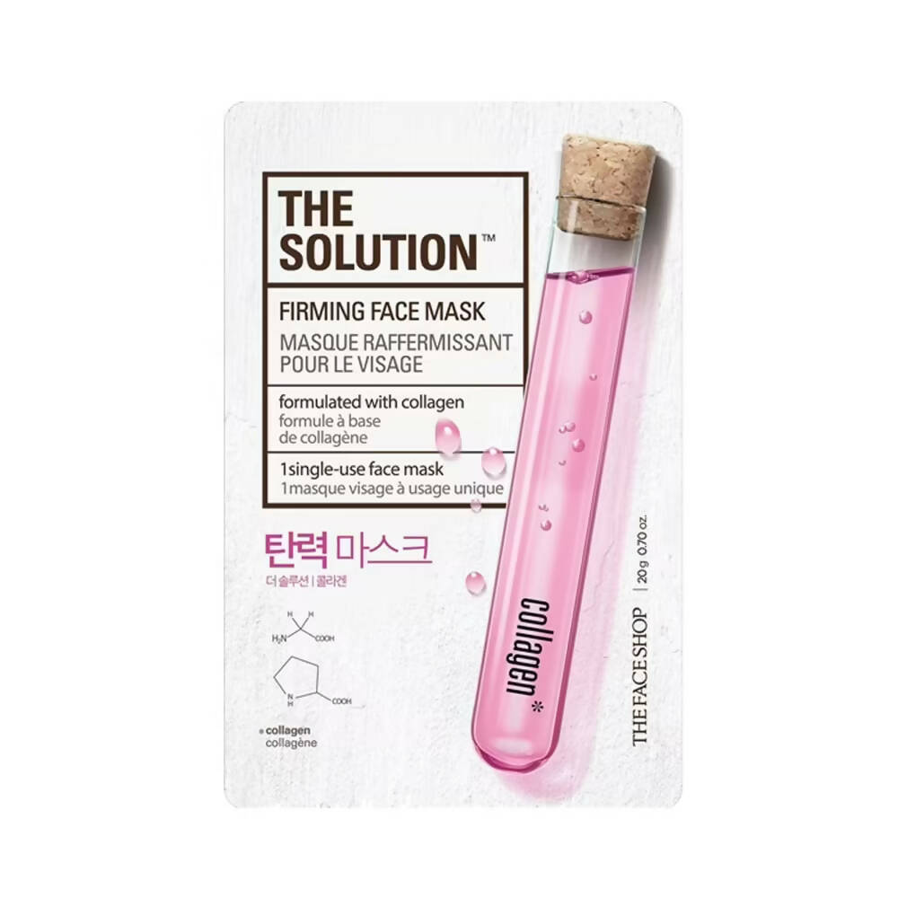 The Face Shop The Solution Firming Face Mask - Korean Skincare - Mytrendzcart