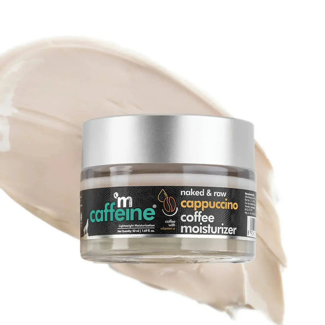 mCaffeine Naked & Raw Cappuccino Coffee Face Moisturizer -50 ml - Mytrendzcart