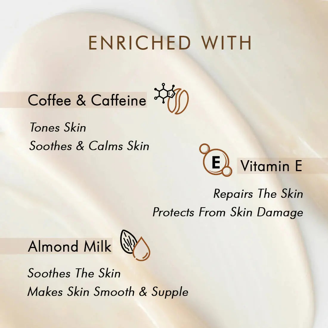 mCaffeine Naked & Raw Cappuccino Coffee Face Moisturizer -50 ml - Mytrendzcart