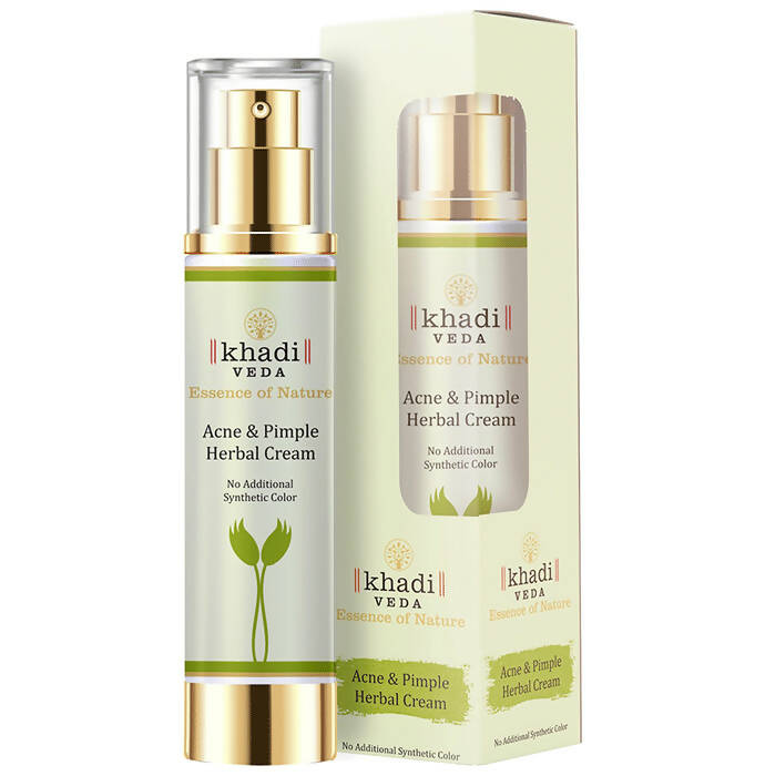 Khadi Veda Acne & Pimple Herbal Cream - Mytrendzcart