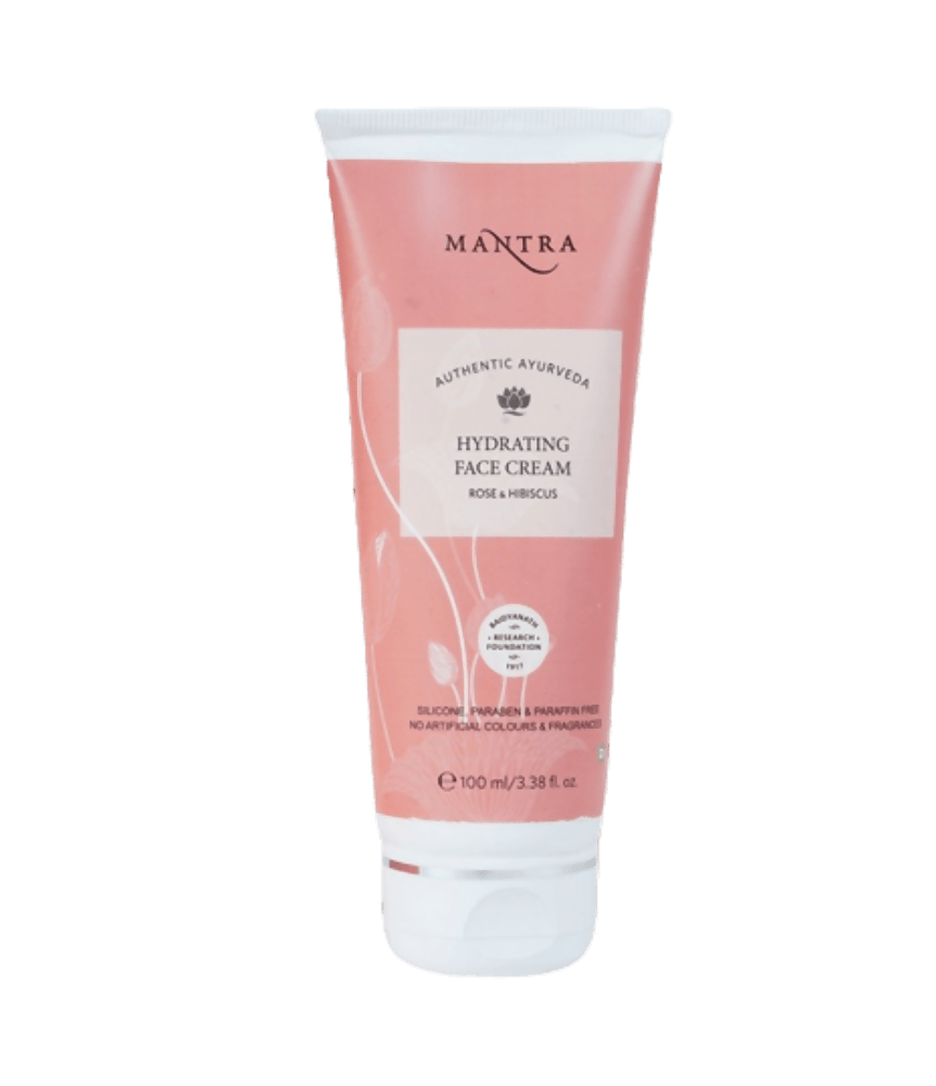 Mantra Herbal Hydrating Face Cream Rose & Hibiscus - Mytrendzcart