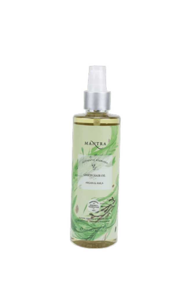 Mantra Herbal Onion Hair Oil Argan & Amla - Mytrendzcart