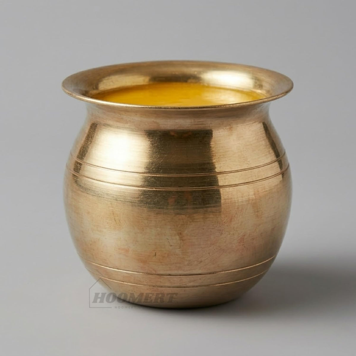 Mini Brass Kalash, 2.5 Inch (Set of 4)