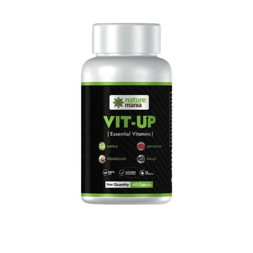Nature Mania Vit - Up Capsules (Vit D & Vit B12 Multivitamin) - Mytrendzcart