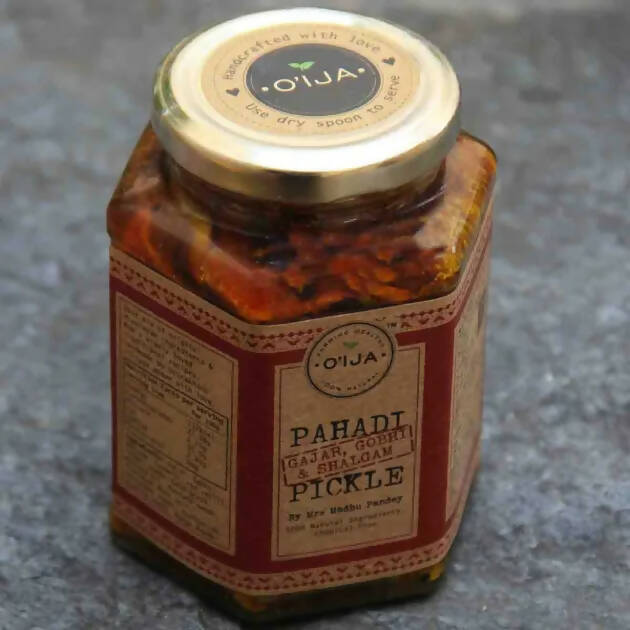 O'Ija Pahadi Gajar Gobhi Shalgam Pickle - Mytrendzcart