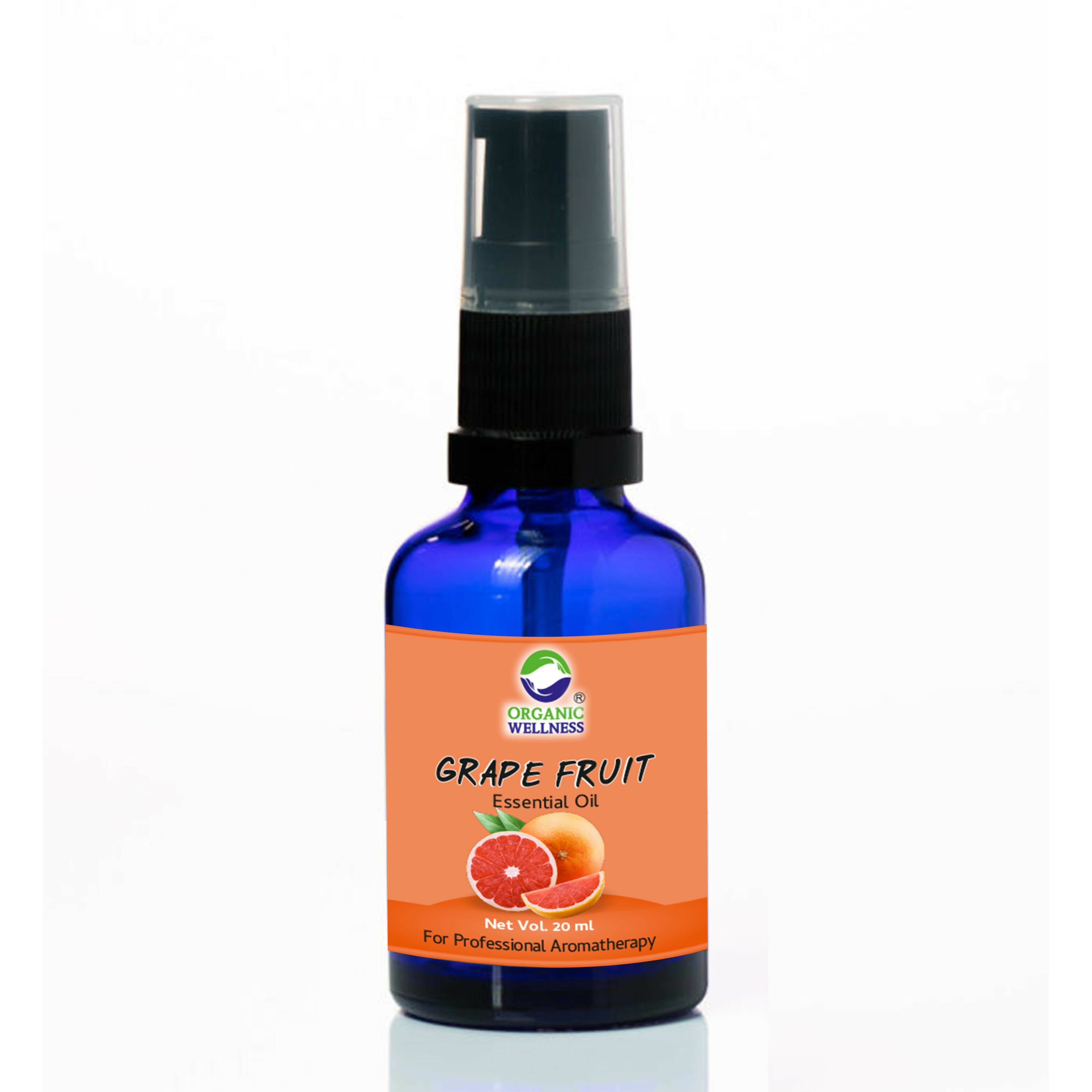 Organic Wellness Grape Fruit Essential Oil for Skin Lightening - Mytrendzcart