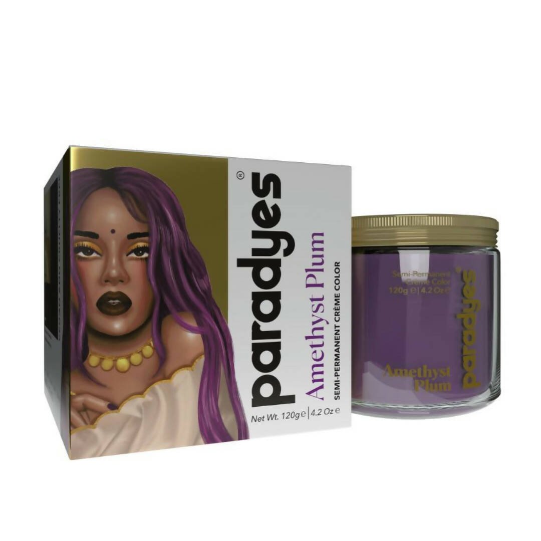 Paradyes Amethyst Plum Semi - Permanent Hair Color - Mytrendzcart