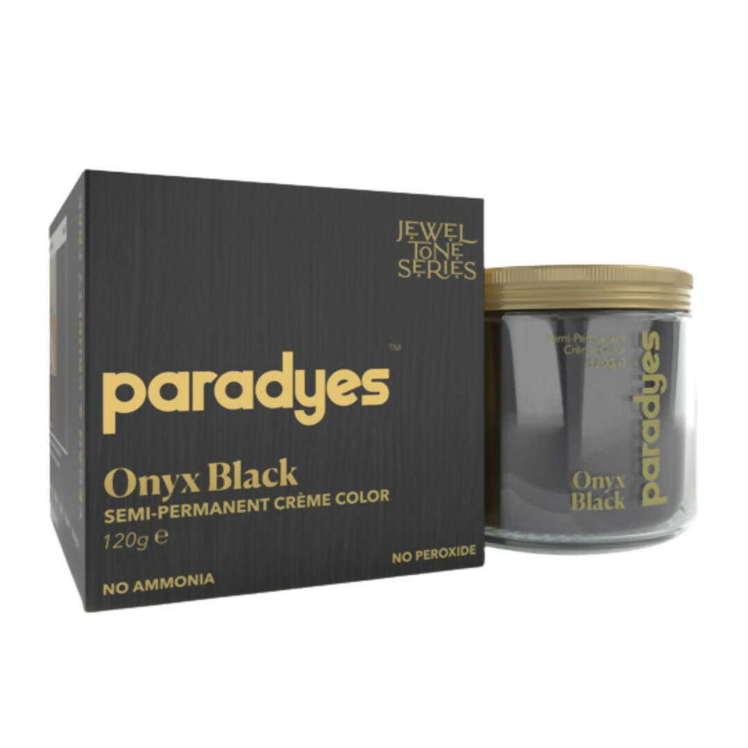 Paradyes Onyx Black Semi - Permanent Hair Color - Mytrendzcart