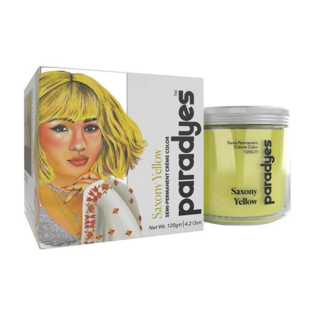 Paradyes Saxony Yellow Semi - Permanent Hair Color - Mytrendzcart