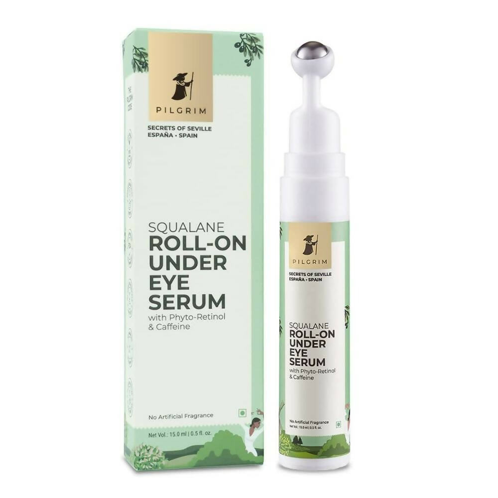 Pilgrim Squalane Roll - On Under Eye Cream Serum - Mytrendzcart