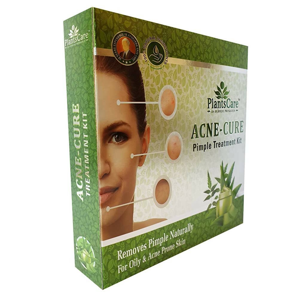 Plants Care Acne cure pimple treatment kit 80g+65ml - Mytrendzcart