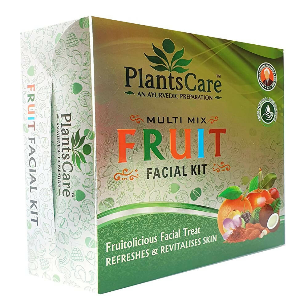 Plants Care Multi Mix Fruit facial kit mini 100g - Mytrendzcart