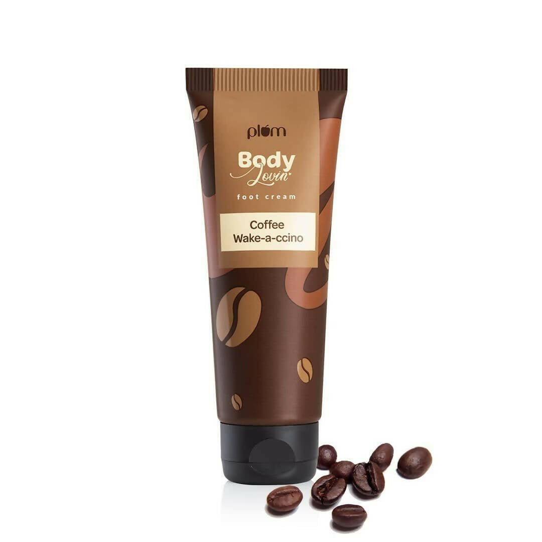 Plum BodyLovin' Coffee Wake - a - ccino Foot Cream - Mytrendzcart