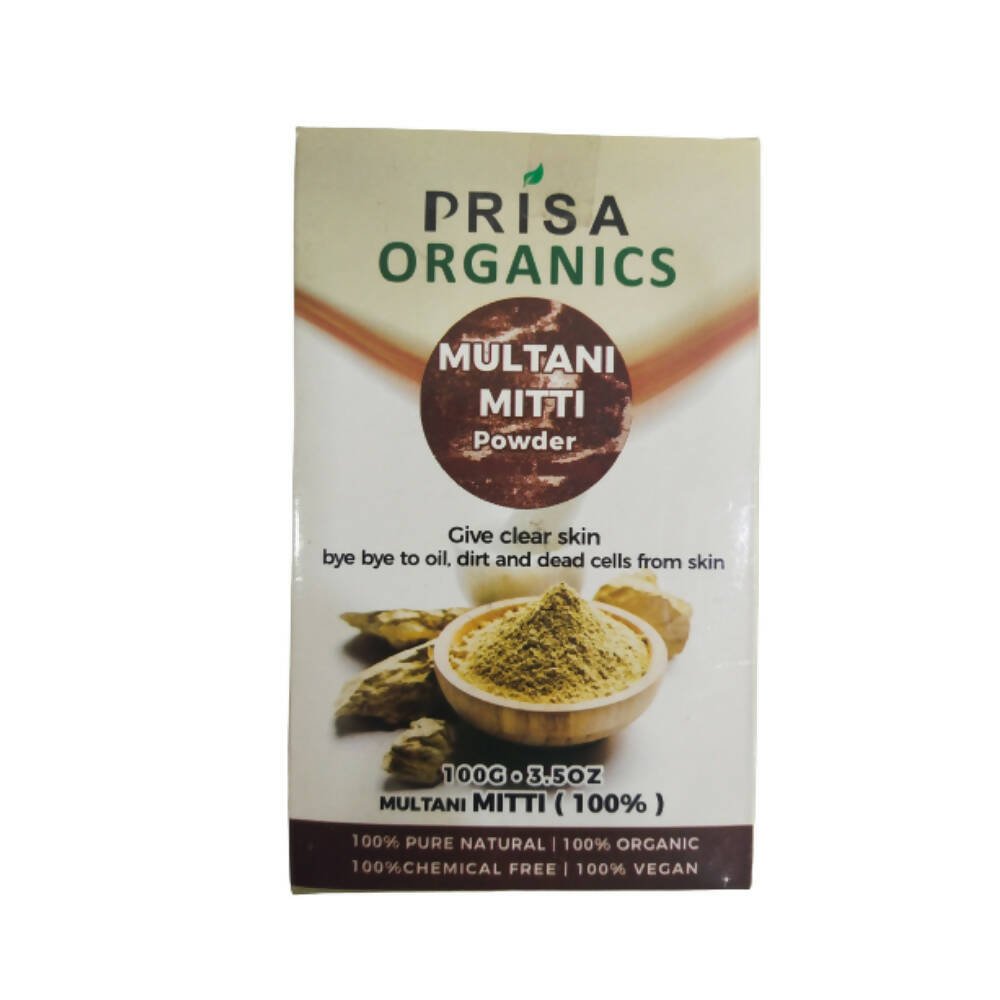 Prisa Organics Multani Mitti Powder - Mytrendzcart