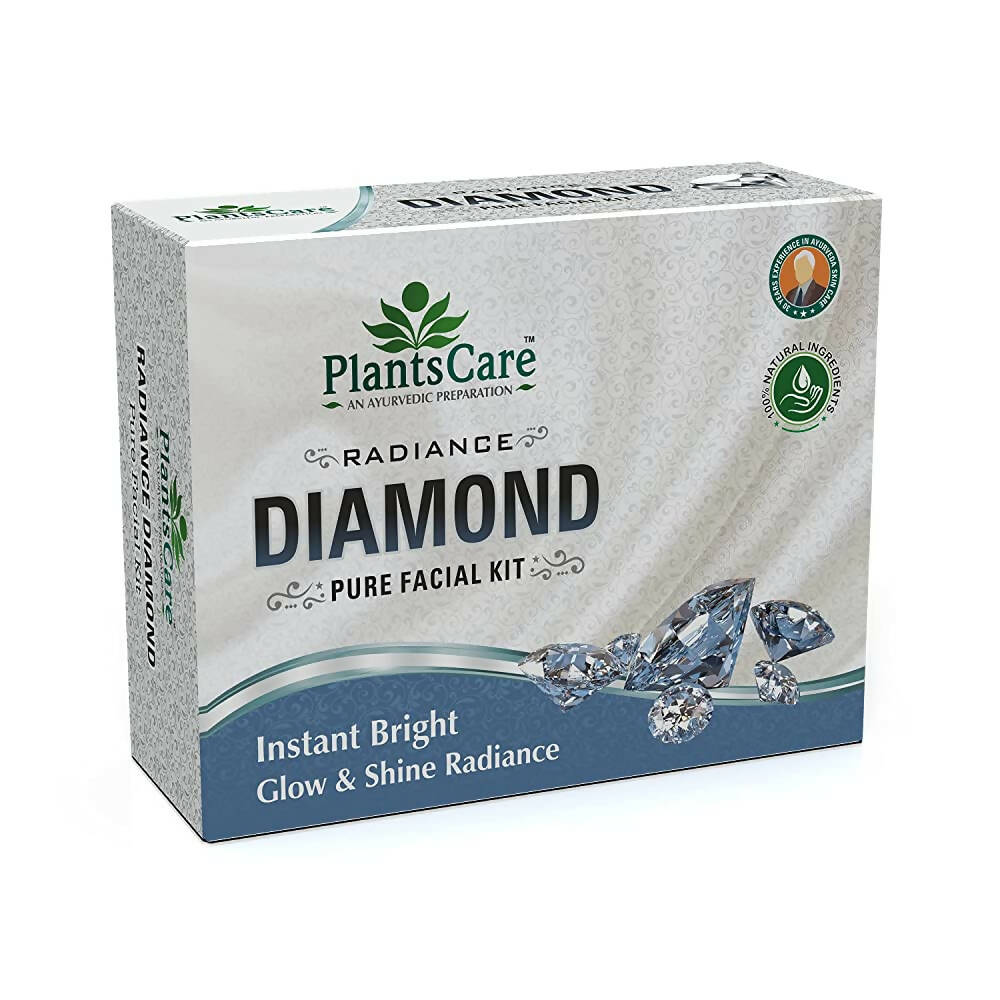 Plants Care Radiance Diamond Pure Facial Kit 400g+125ml - Mytrendzcart