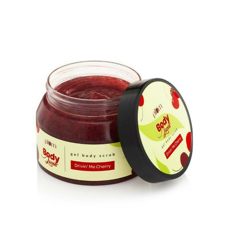 Plum BodyLovin' Drivin' Me Cherry Gel Body Scrub - Mytrendzcart