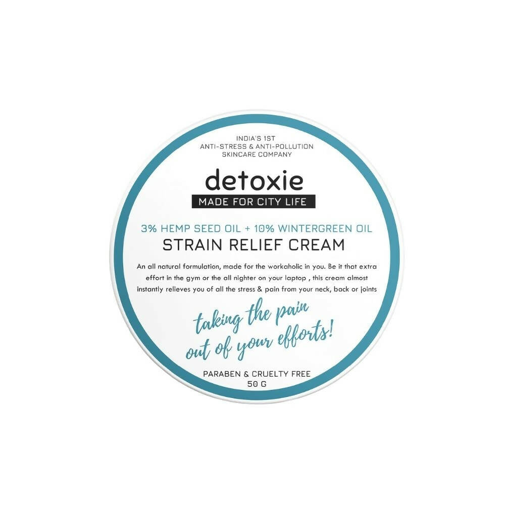 Detoxie Strain Relief Cream Mytrendzcart