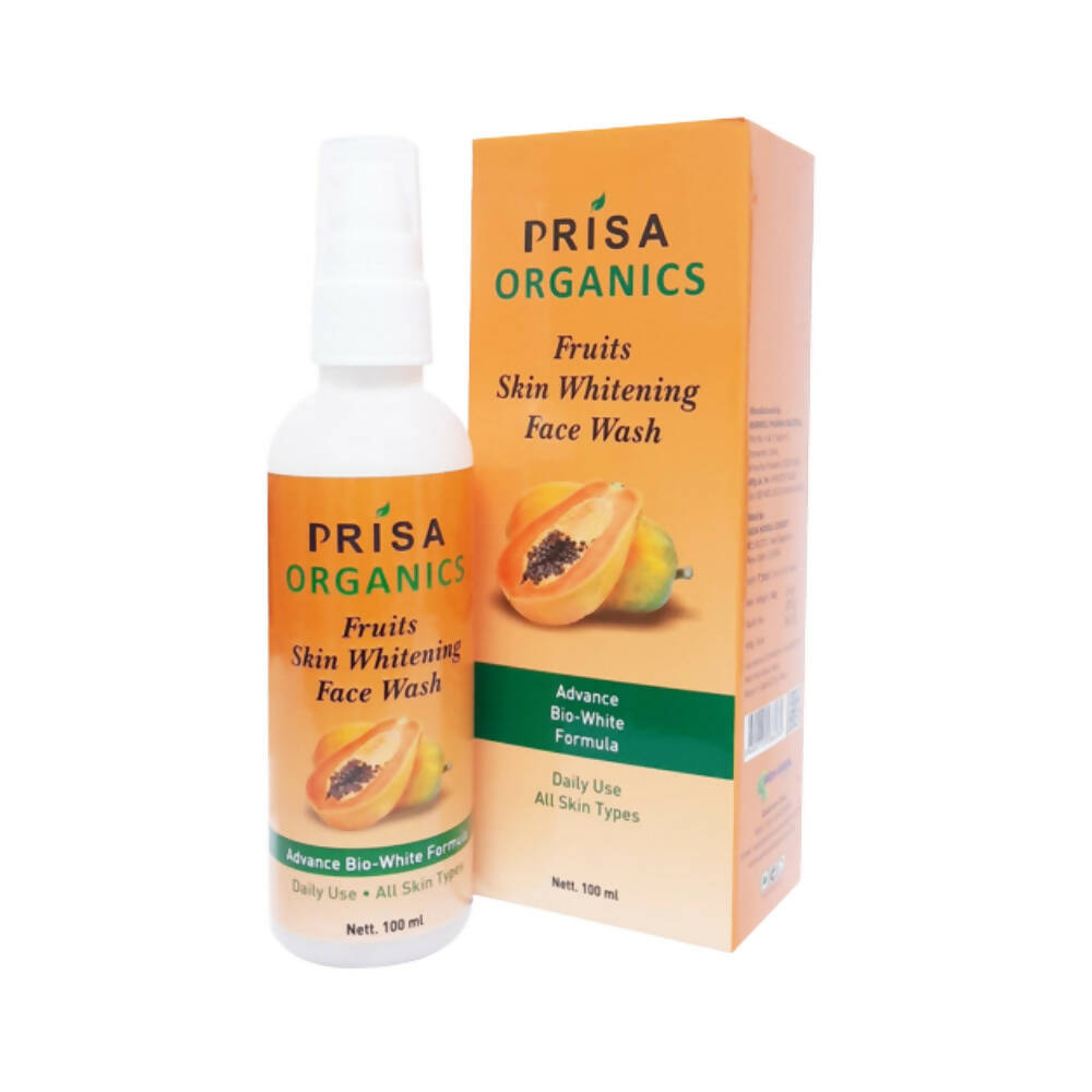 Prisa Organics Fruits Whitening Face Wash - Mytrendzcart