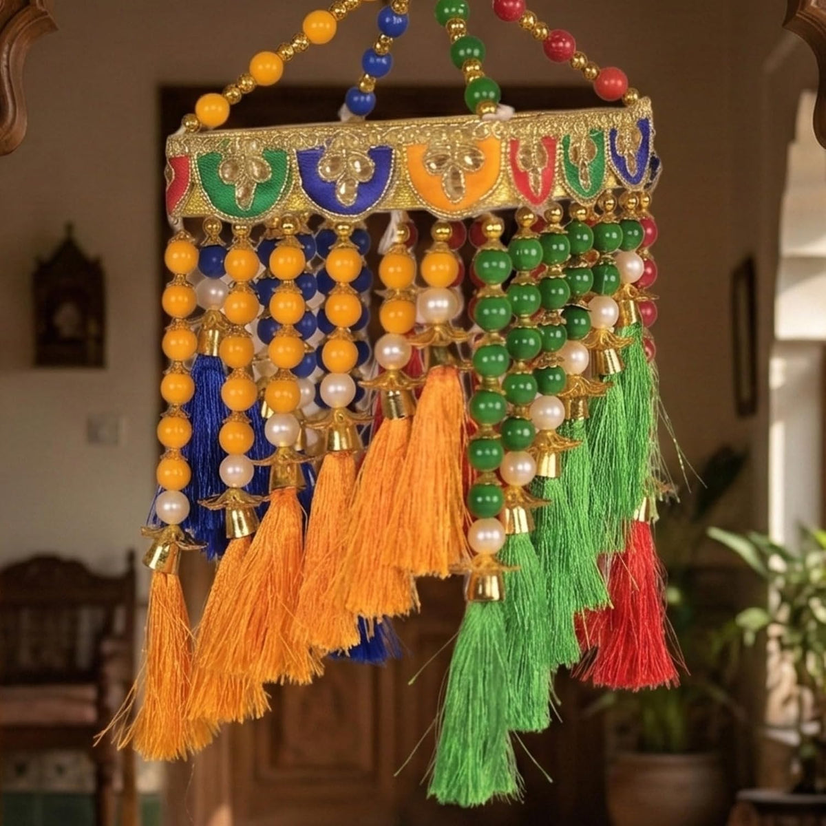 Rajasthani Moti Jhumar Door Hanging