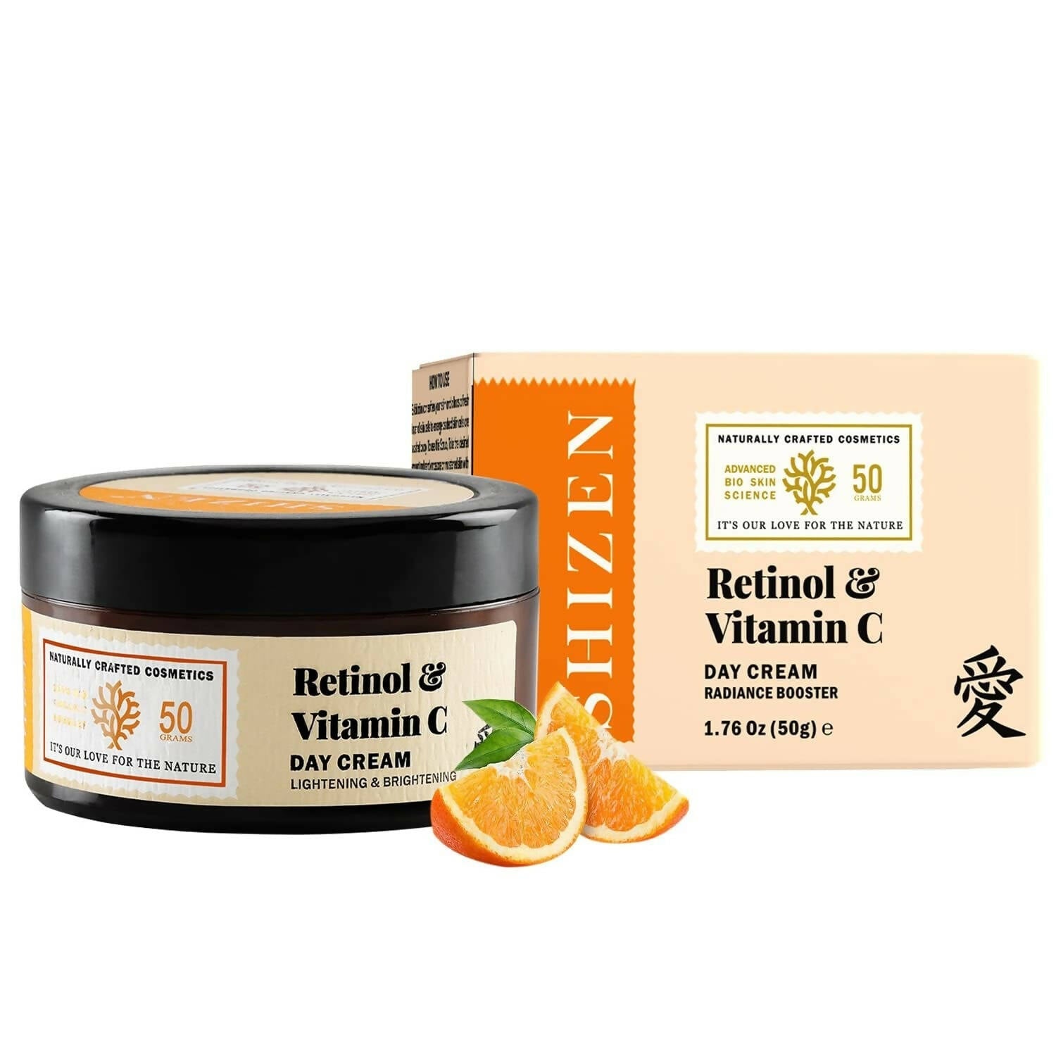 Shizen Retinol & Vitamin C Day Cream With Papaya Extract - Mytrendzcart