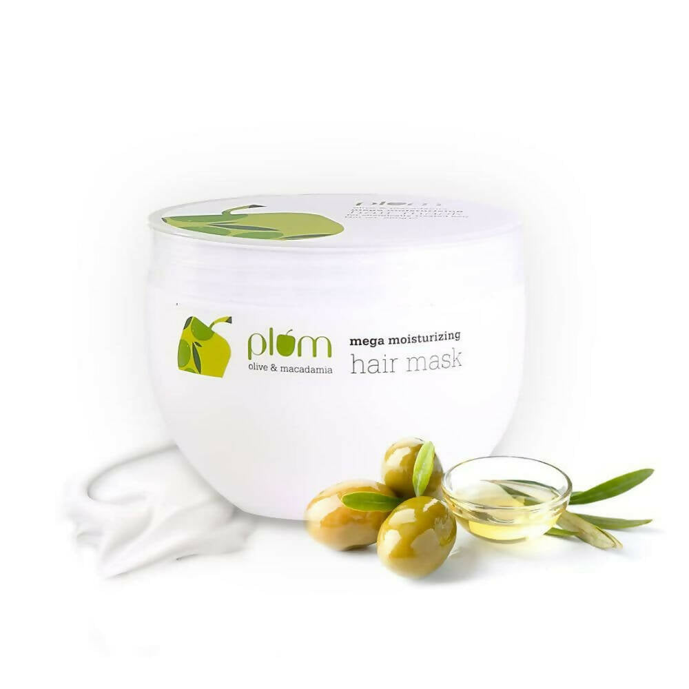Plum Olive & Macadamia Mega Moisturizing Hair Mask - Mytrendzcart