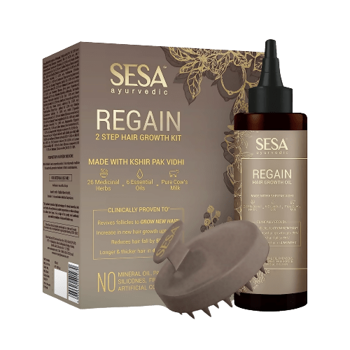 Sesa Ayurvedic Regain 2 Step Hair Growth Kit - Mytrendzcart