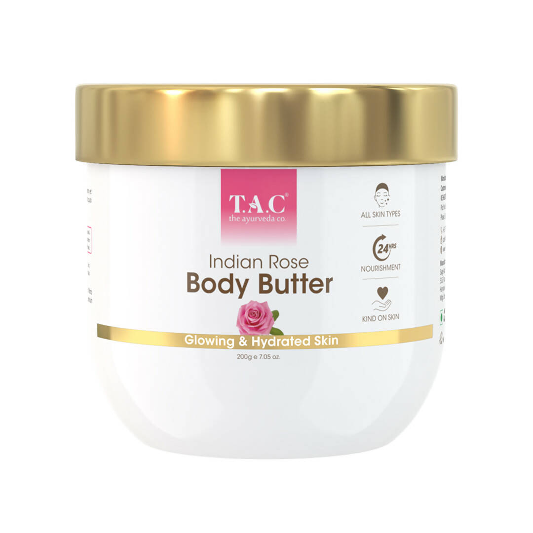 TAC - The Ayurveda Co. Indian Rose Body ButterÊWith Rose Oil & Shea Butter - Mytrendzcart