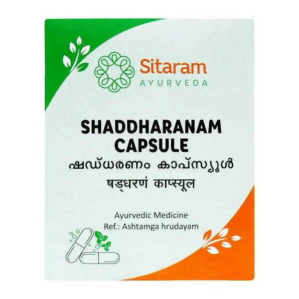 Sitaram Ayurveda Shaddaranam Capsules - Mytrendzcart