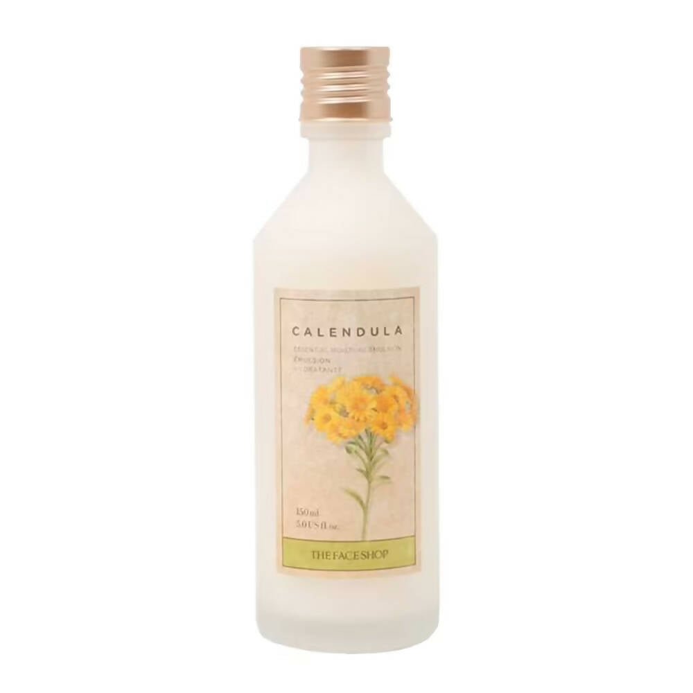 The Face Shop Calendula Essential Moisture Emulsion - Korean Skincare - Mytrendzcart