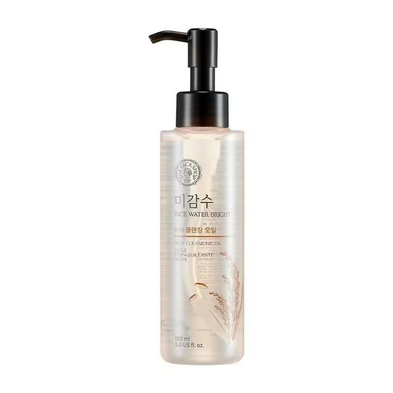 The Face Shop Rice Water Bright Light Cleansing Oil - Korean Skincare - Mytrendzcart