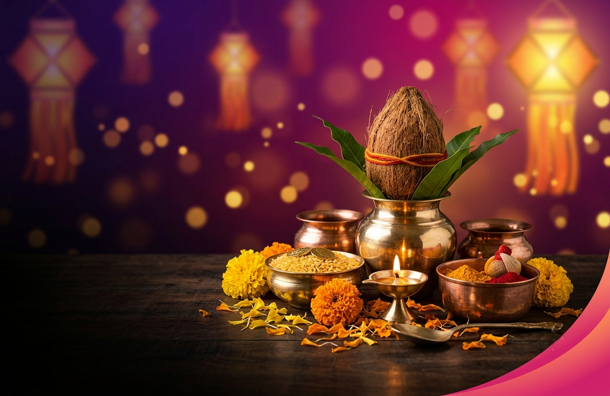 Dhanteras - Diwali collage tile (desktop)