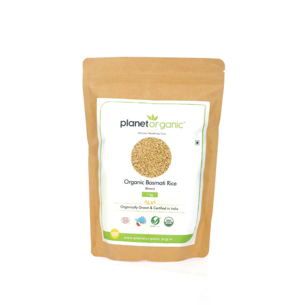 Planet Organic Basmati Rice (Brown) - Mytrendzcart