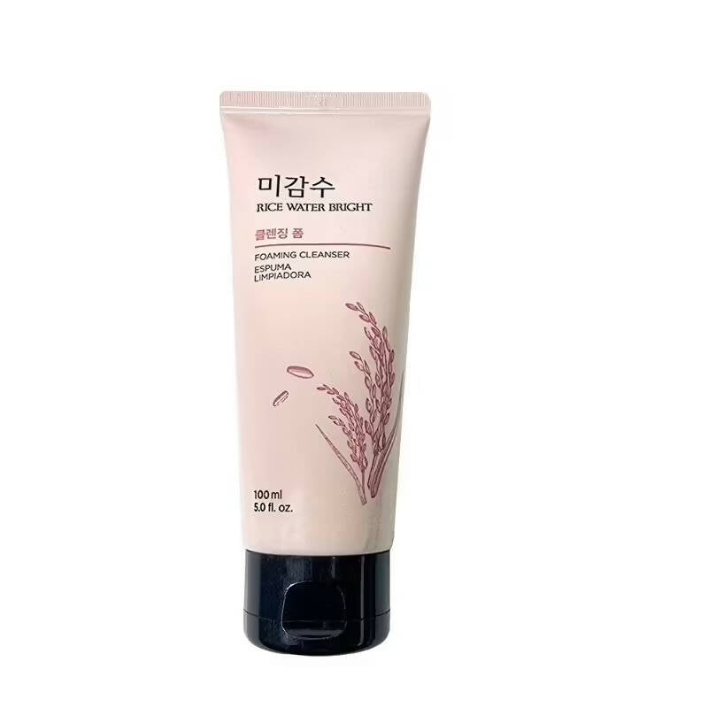 The Face Shop Rice Water Bright Foaming Cleanser - Korean Skincare - Mytrendzcart