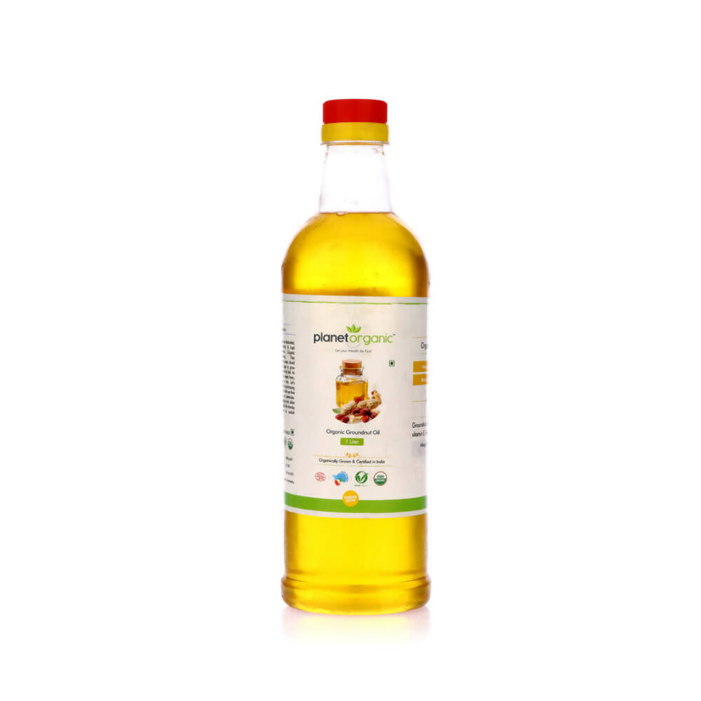 Planet Organic Groundnut Oil - Mytrendzcart