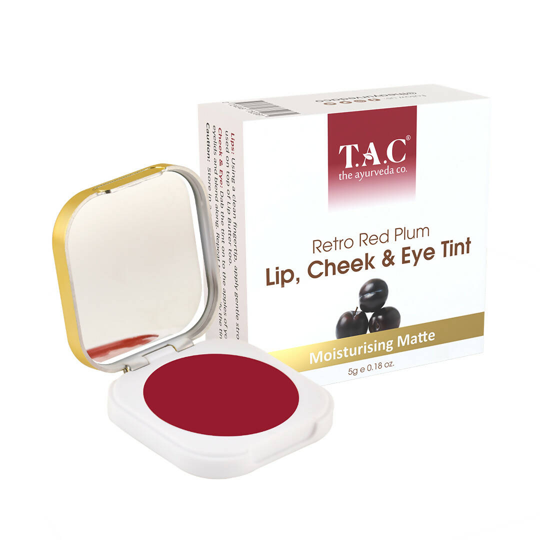 TAC - The Ayurveda Co. Retro Red Lip, Cheek & Eye Tint - Mytrendzcart
