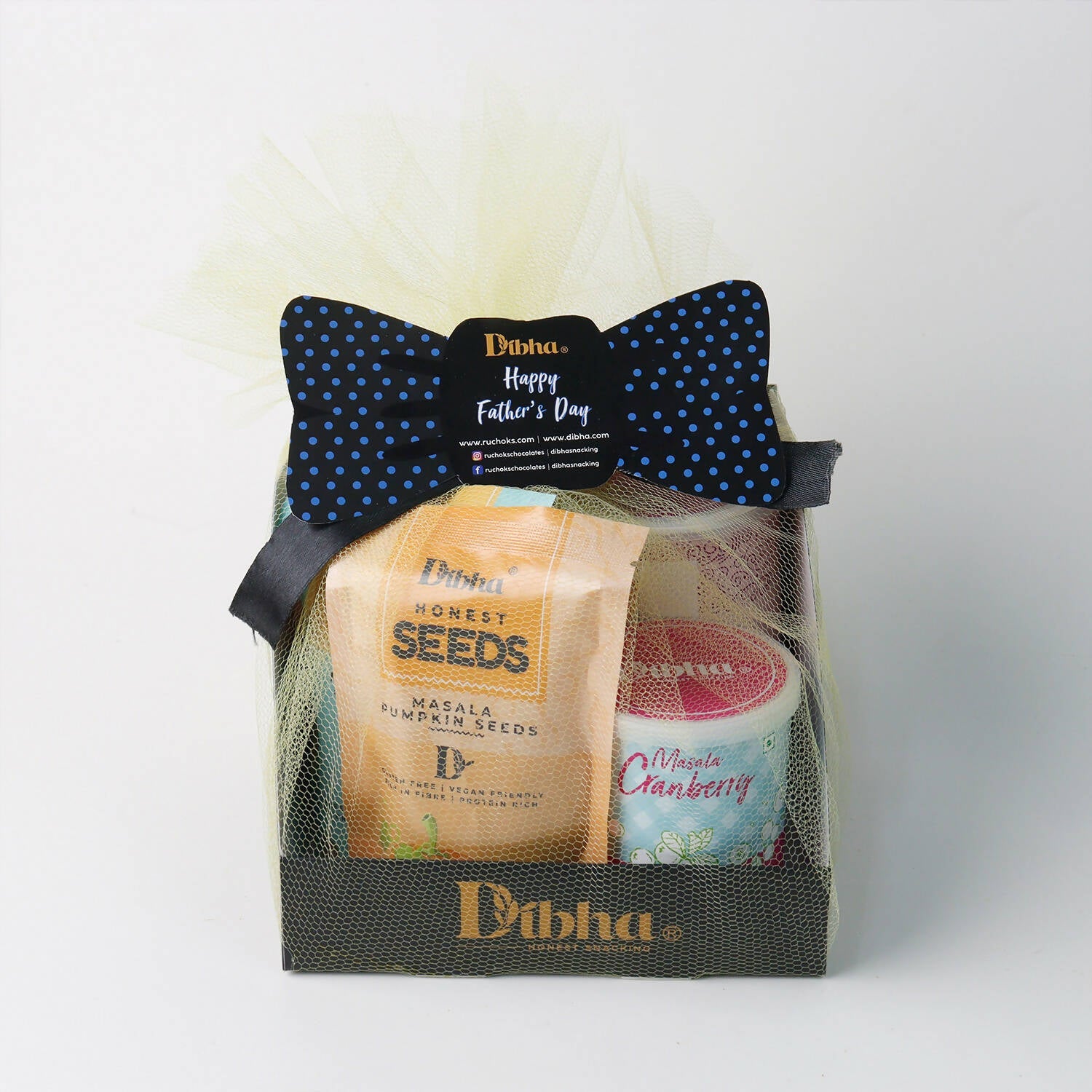 Dibha - Honest Snacking Best DAD Special Gift Hamper - Mytrendzcart