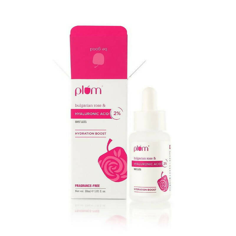 Plum Bulgarian Rose & 2% Hyaluronic Acid Serum - Mytrendzcart