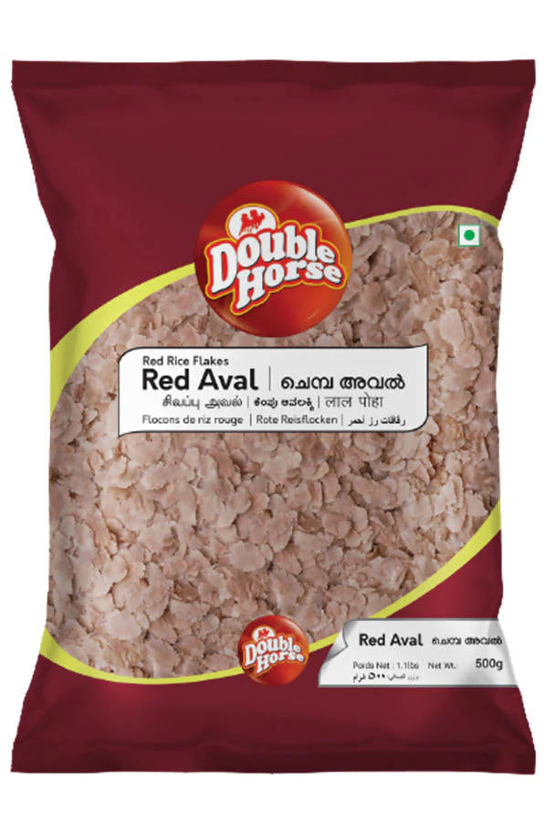 Double Horse Red Rice Flakes/ Red Aval -500 gm Mytrendzcart