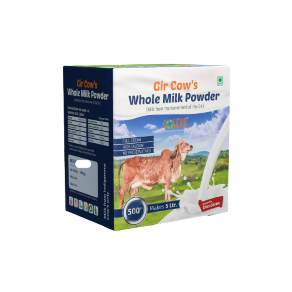 Goseva Gir Cow's Whole Milk Powder -500 gm Mytrendzcart