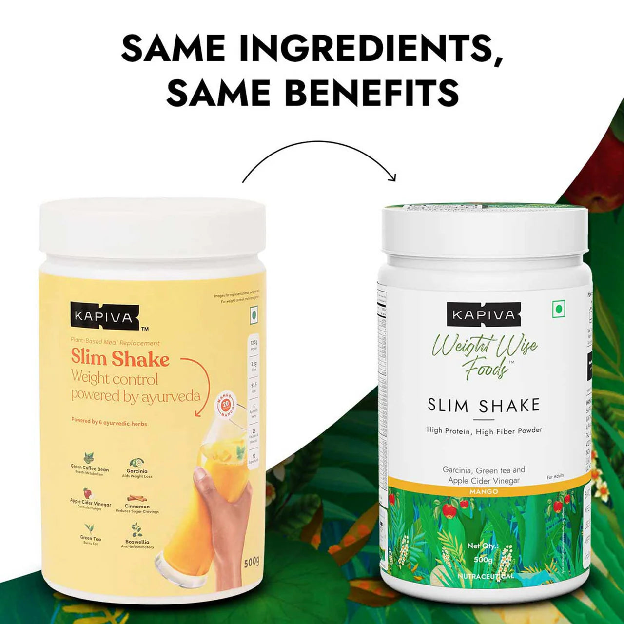 Kapiva Ayurveda Slim Shake - Mango -500 gm Mytrendzcart