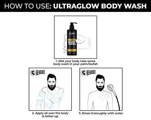 Beardo Ultra Glow Bodywash -Pack of 1 - 200 ml Mytrendzcart