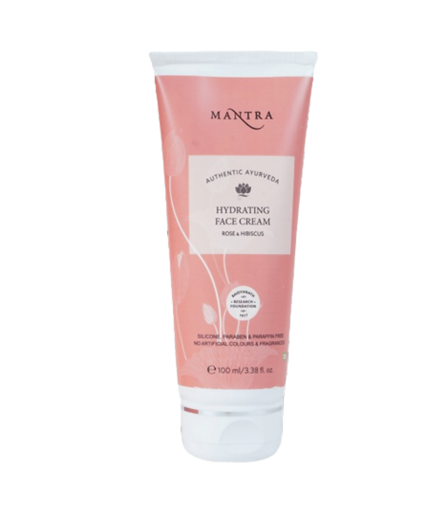 Mantra Herbal Hydrating Face Cream Rose & Hibiscus - Mytrendzcart